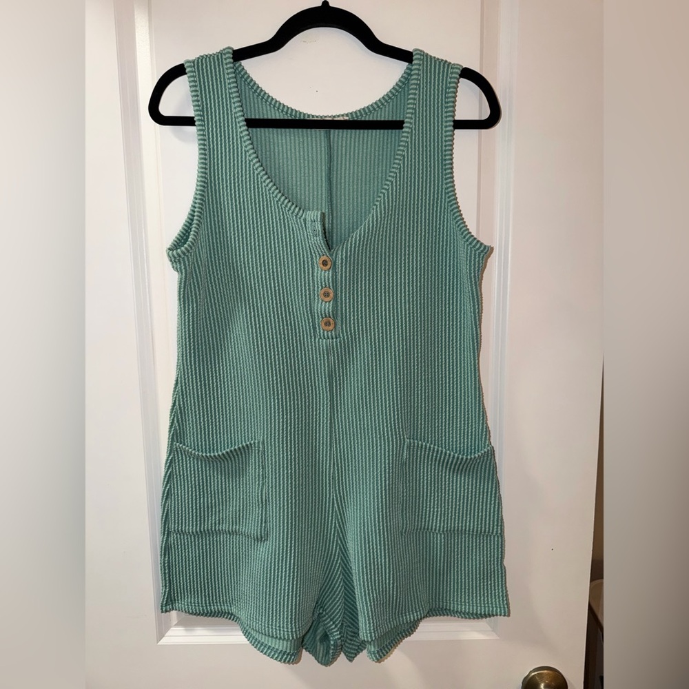 ❌SOLD❌ Zenana Outfitters Romper Dress - Picture 2 of 7